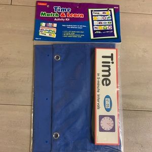 Time Match and Learn Activity kit